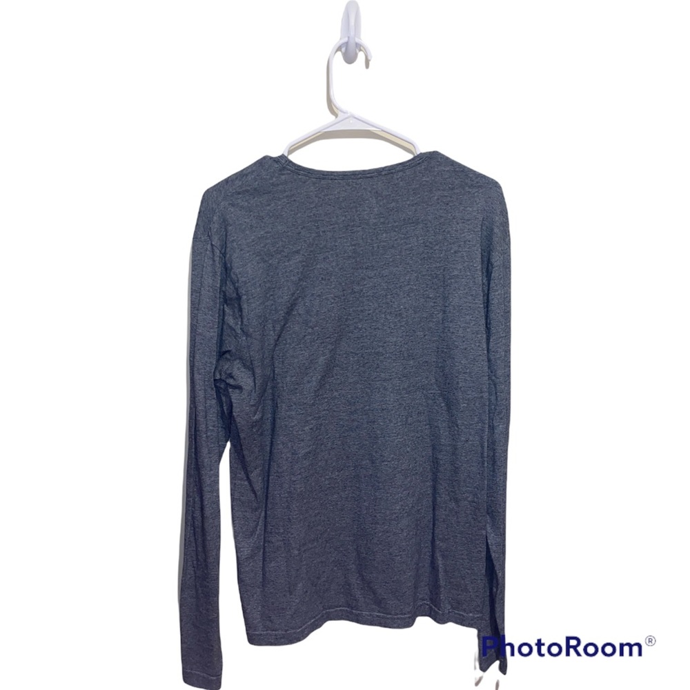 [H & M] White/Gray Long Sleeve - Picture 3 of 3